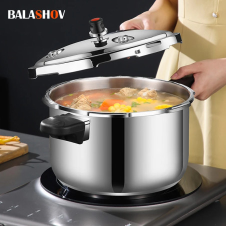 Panela de Pressão a Gás BALASHOV 4L - Rápida, Segura e com Eficiência Energética